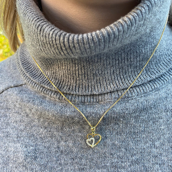 SØLV FORGYLDT HALSKÆDE