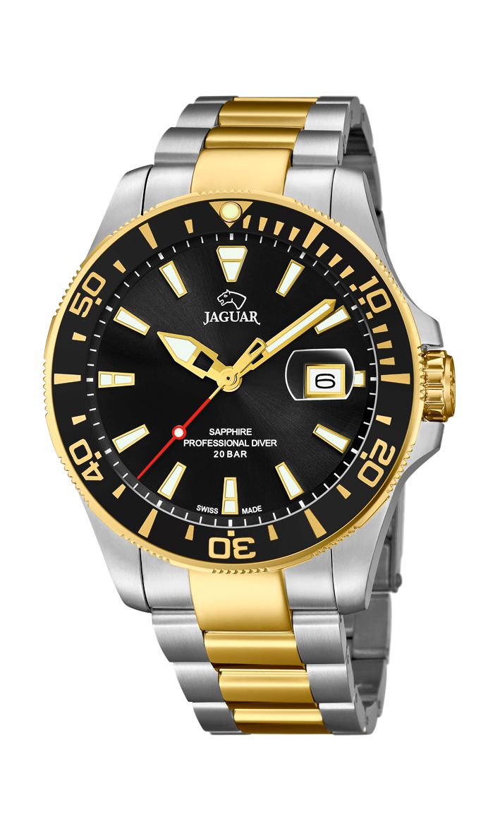 JAGUAR PROFESSIONAL DIVER HERREUR GULDDOUBLE J863/2