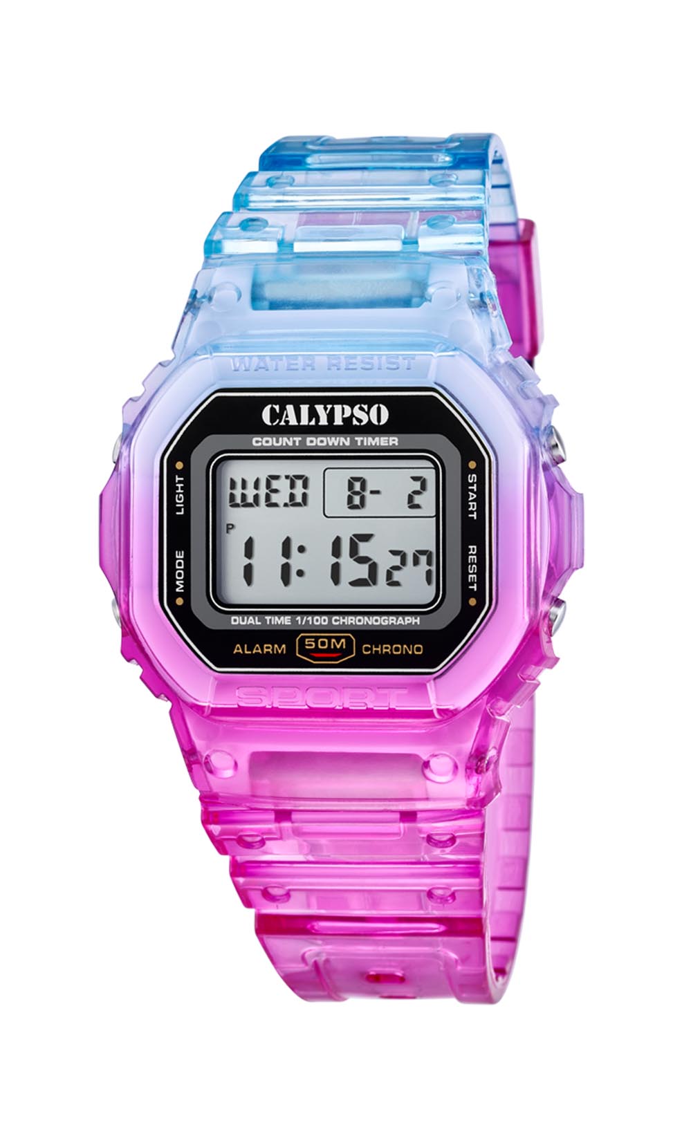 CALYPSO DIGITAL COLOR SPLASH PINK/BLÅ