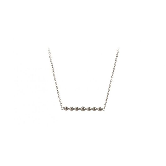 PC SILVER PEARL NECKLACE