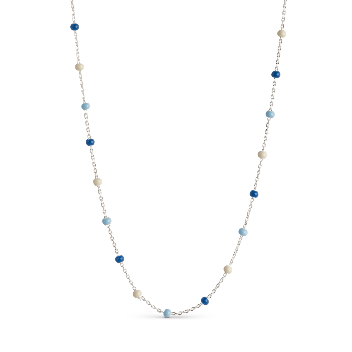 Lola Marine Sterling Sølv Halskæde fra Enamel med Emalje