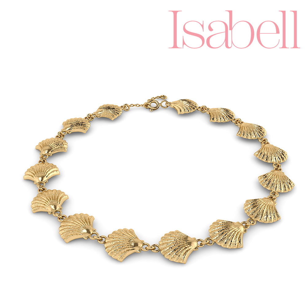 Smykkekæden Isabell Forgyldt Sølv Armbånd OBB49
