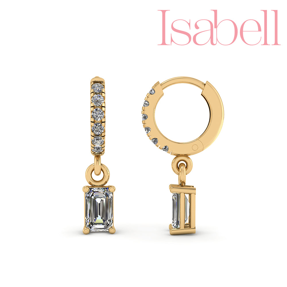 Isabella Creol Forgyldt Sølv Øreringe fra Smykkekæden