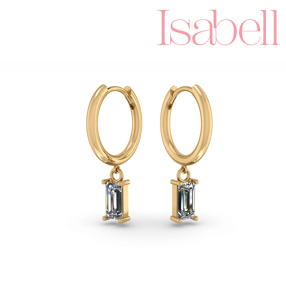 Smykkekæden Isabell Forgyldt Sølv Øreringe OBE148