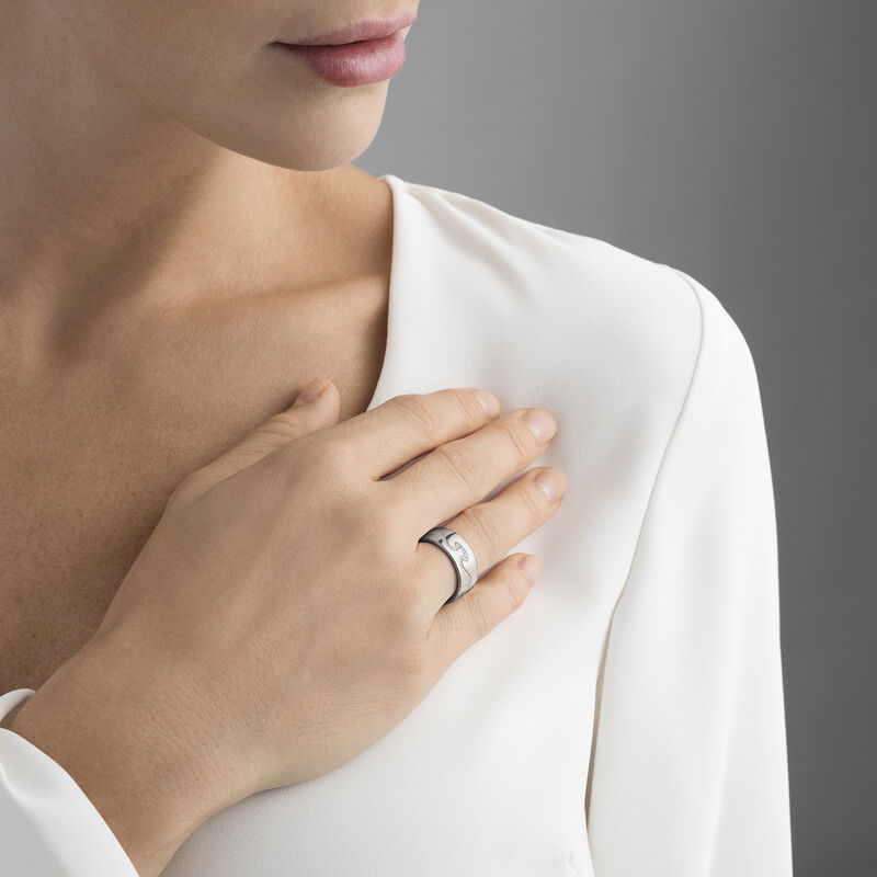 FUSION END RING 1371 WG DIAMOND 0.15 CT 48