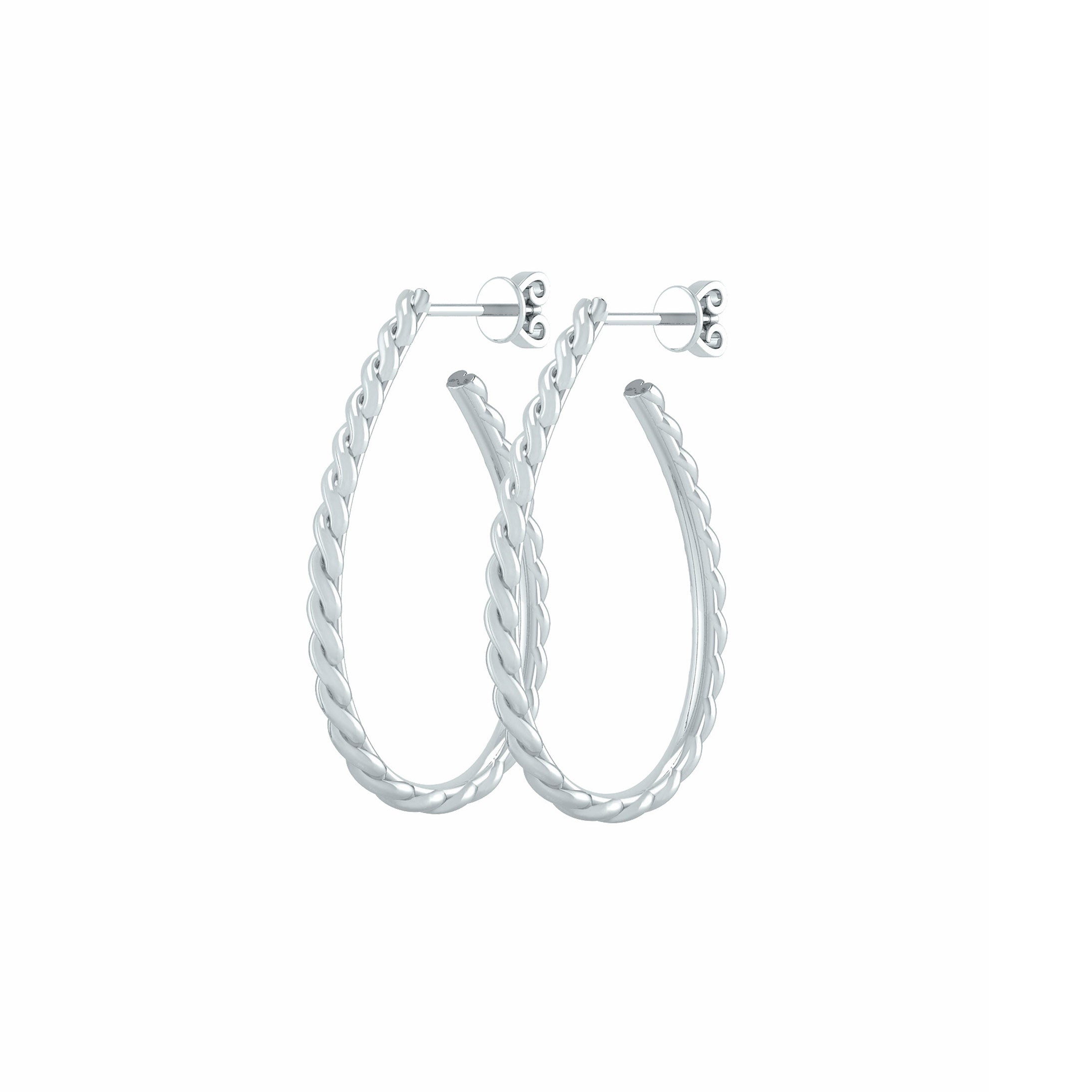 Sterling Sølv Ørehængere fra Smykkekæden ORSB003S