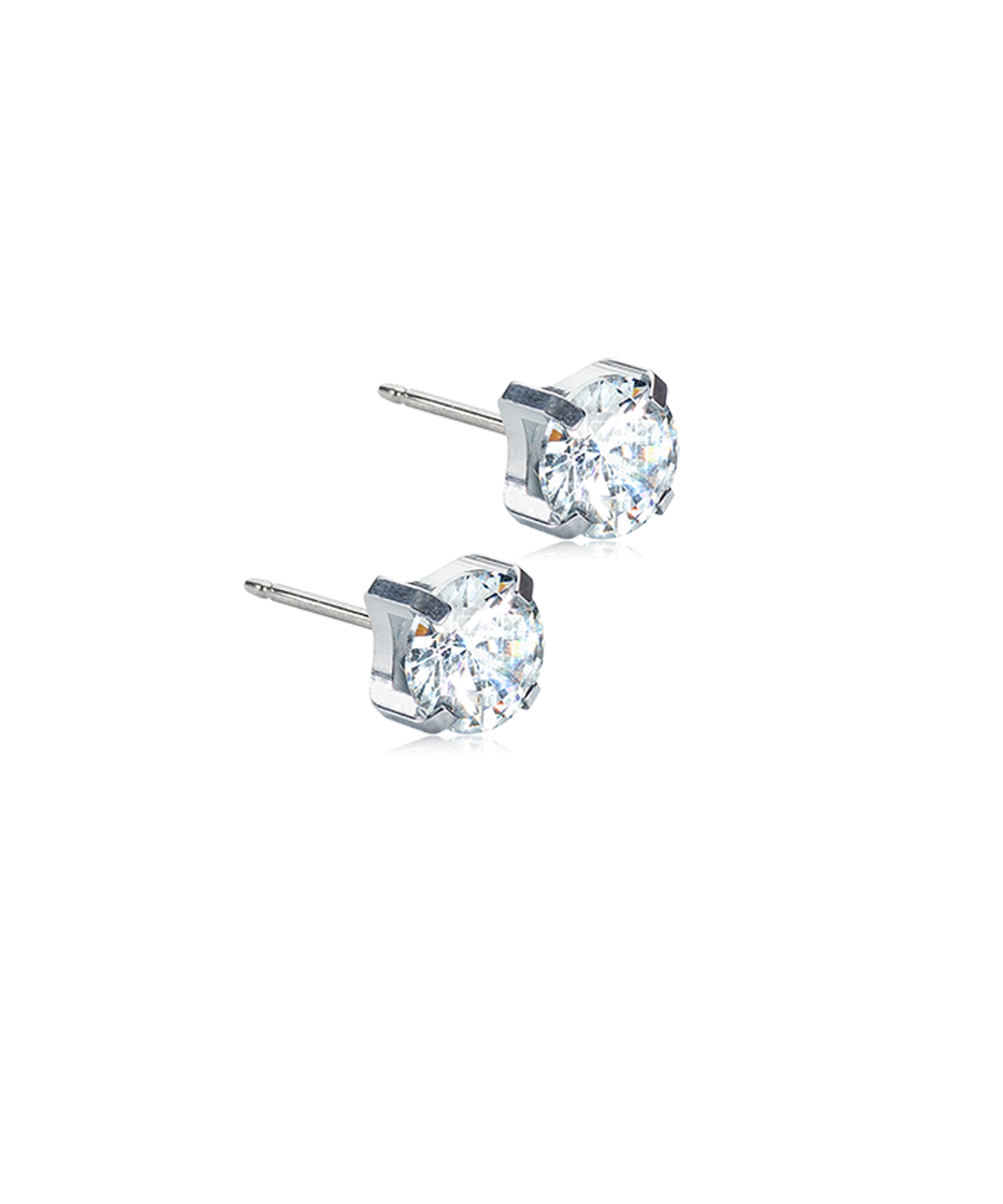 ST TIFFANY 7 MM, CZ WHITE