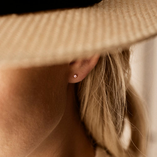 GT TIFFANY 3 MM, CZ LIGHT ROSE