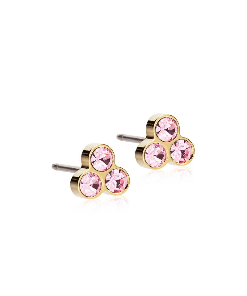GT CLOVER 6 MM, LIGHT ROSE