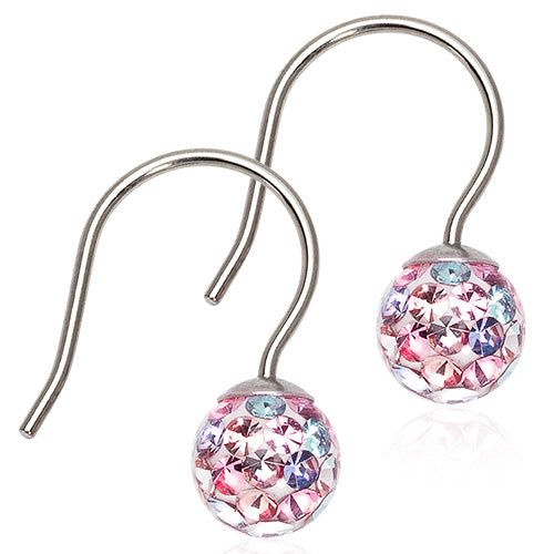 NT MINI PENDANT CRYSTAL BALL 6 MM, LIGHT FANTASY