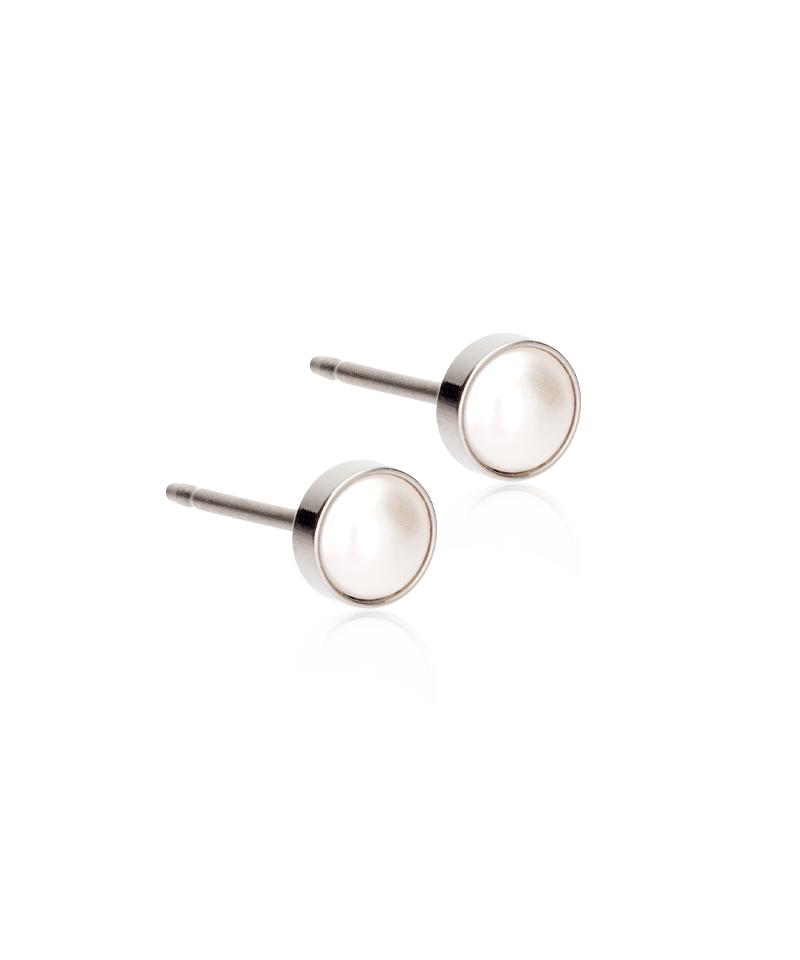 ST BEZEL PEARL 5 MM, WHITE
