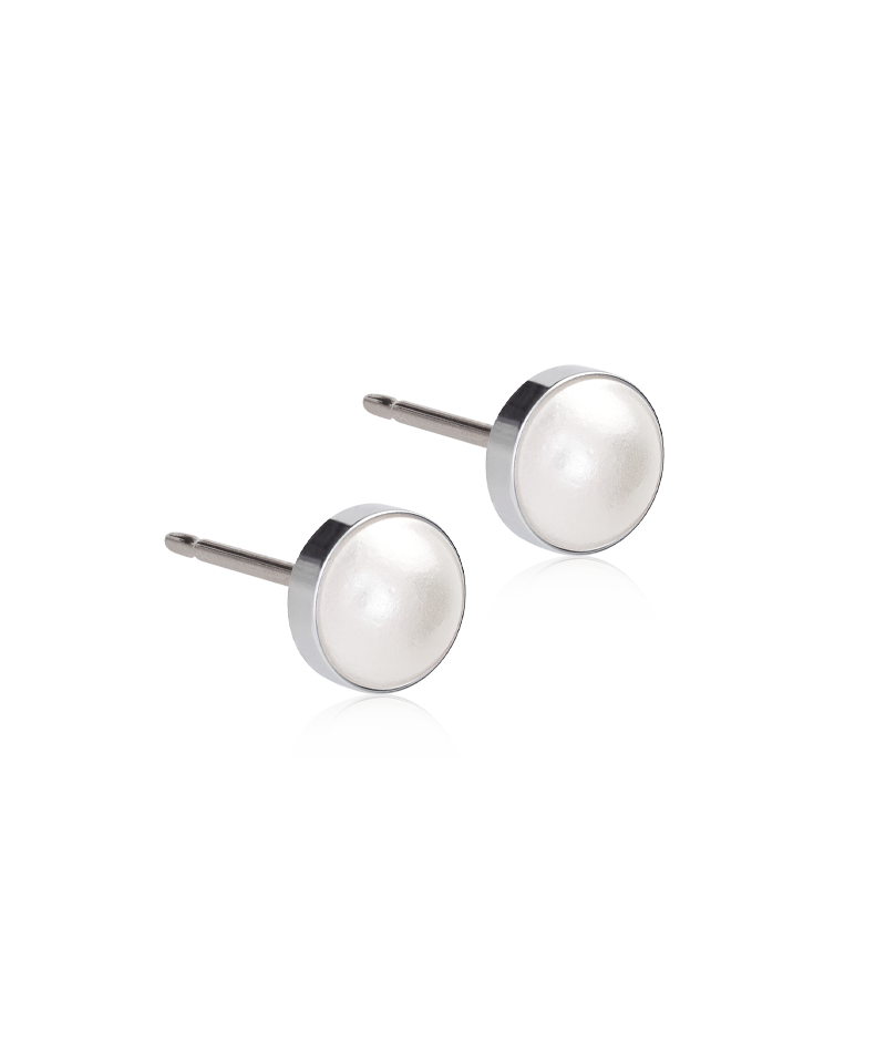 ST BEZEL PEARL 6 MM, WHITE