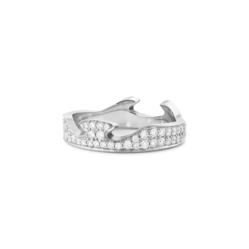 FUSION ENDE RING 1370 HG DIAMANT PAVÉ 0.