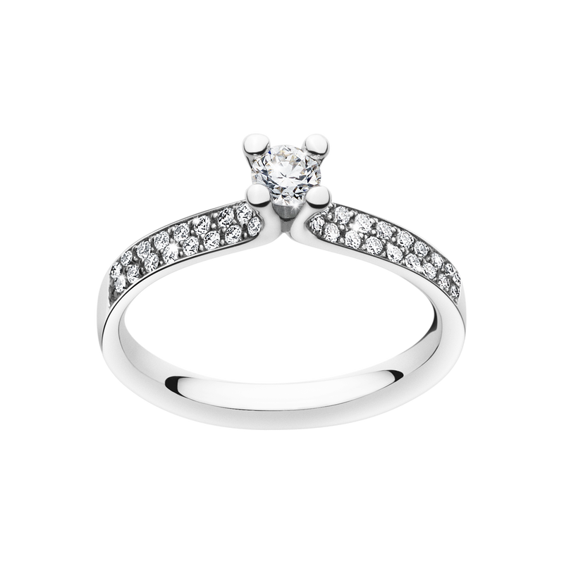MAGIC SOLITAIRE RING DIAMANT 0,33