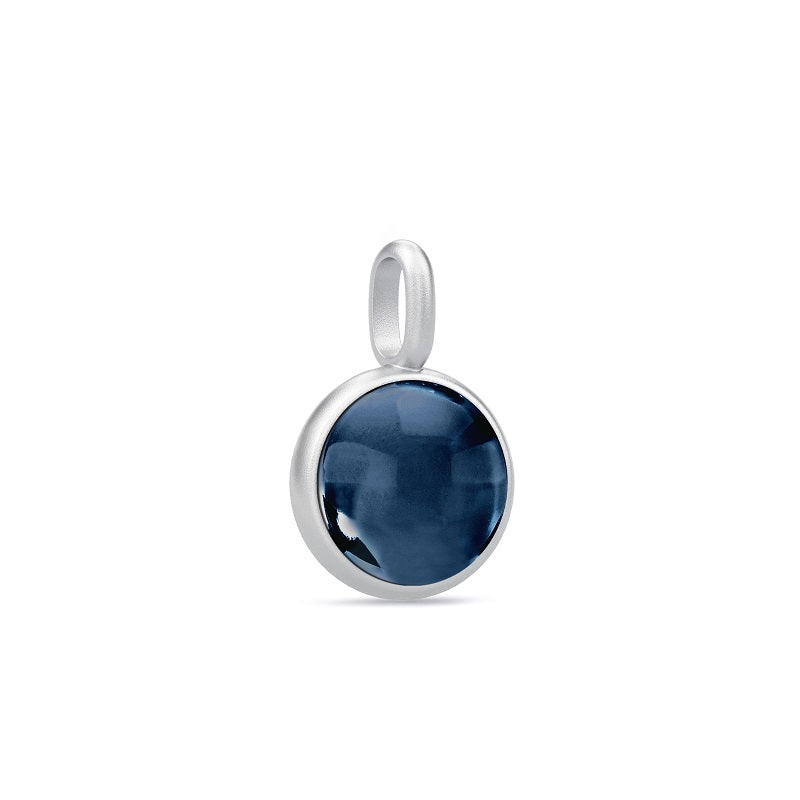 SØLV VEDHÆNG PRIME SAFIR BLUE