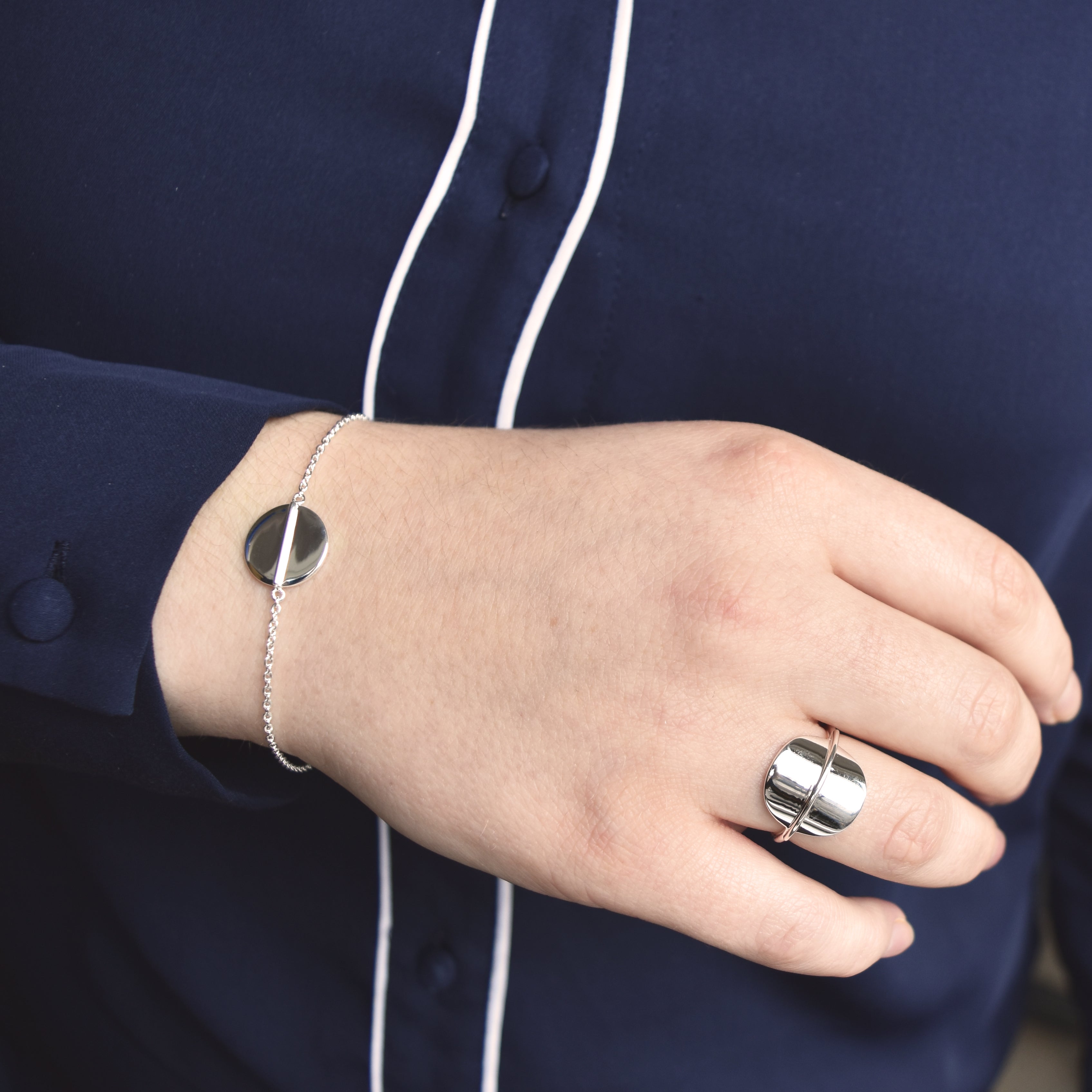 Pernille Corydon, Eclipse Armbånd, Sølv