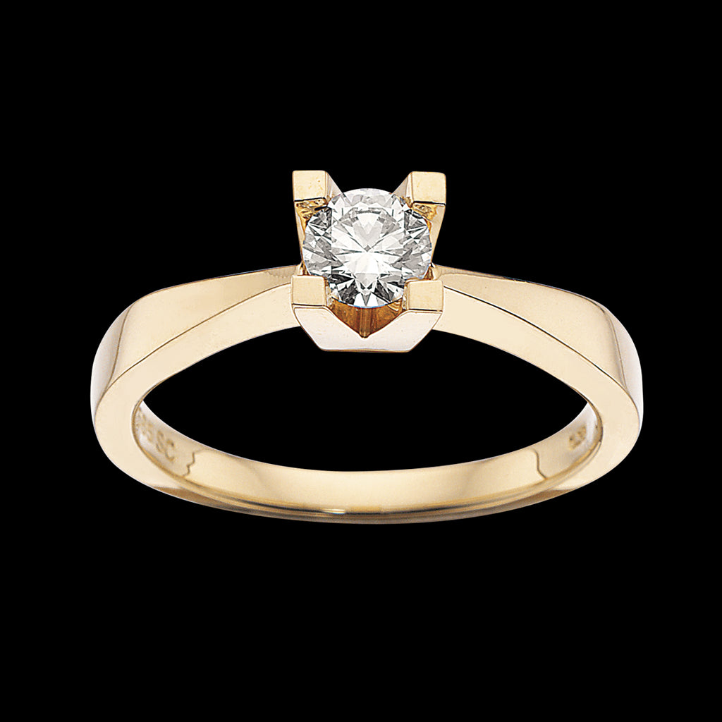 Kleopatra Ring 0,35 ct. i 14 Karat Guld fra Scrouples