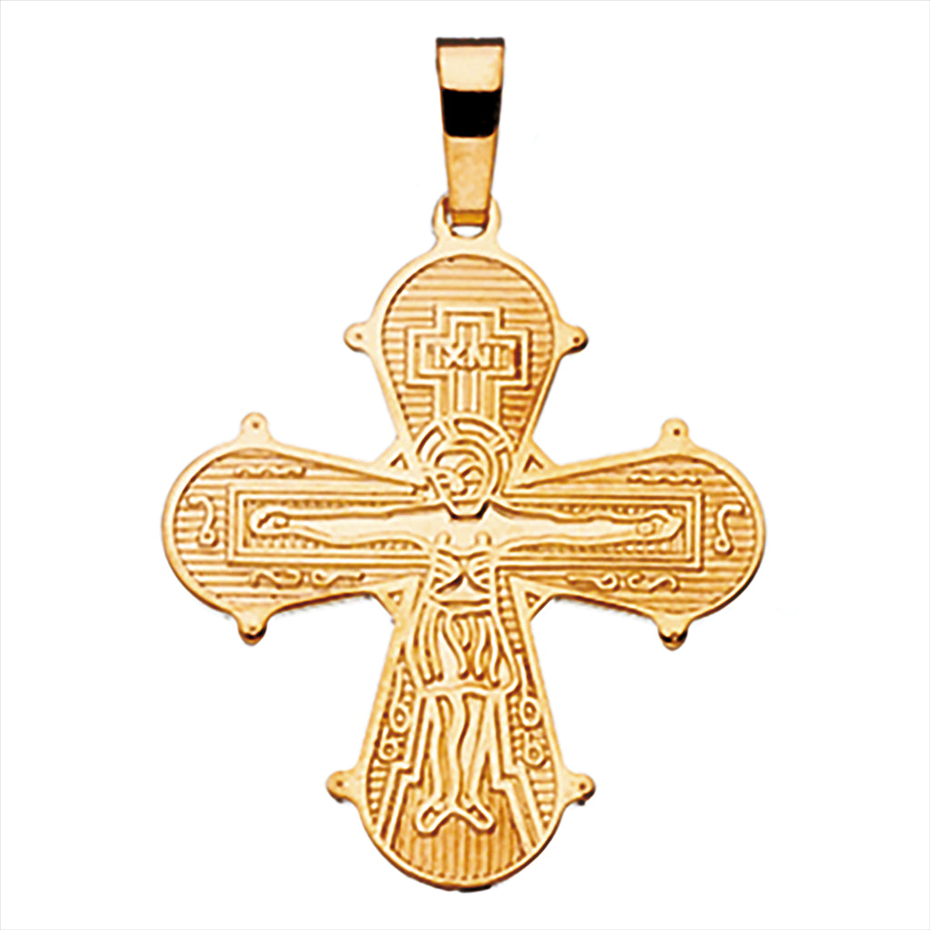 DAGMARKORS MELLEM 21 X 19 MM. SØLV FG.