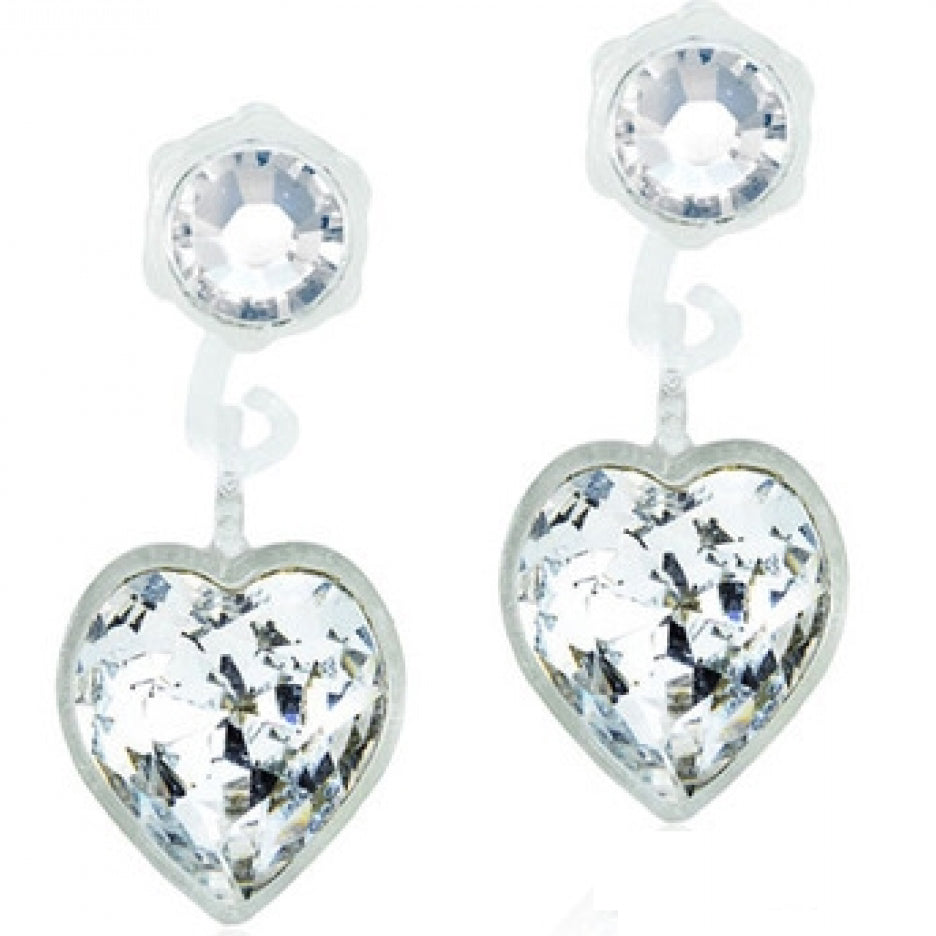 MP PENDANT HEART 4/6 MM, CRYSTAL