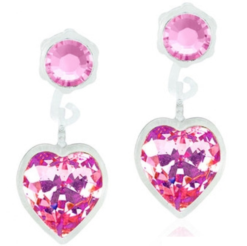 MP PENDANT HEART 4/6 MM, LIGHT ROSE