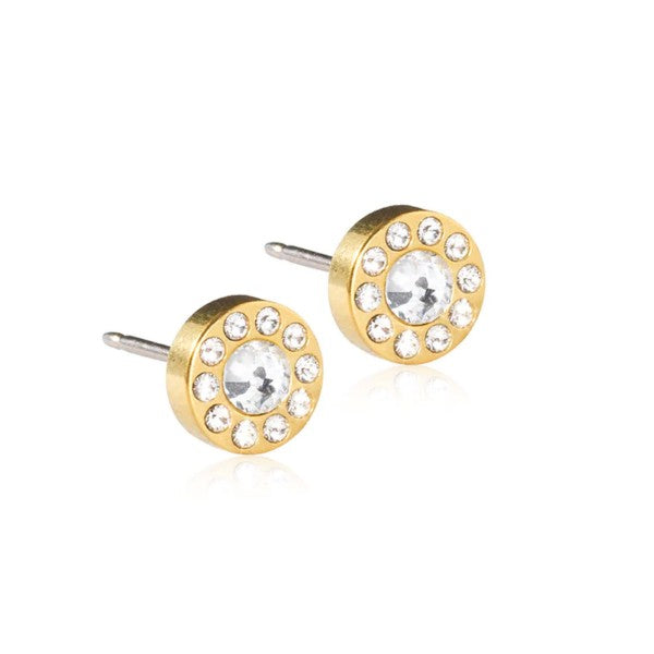 GT BRILLIANCE HALO 6 MM, CRYSTAL