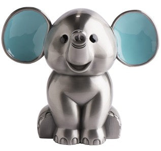 FORTINNET SPAREBØSSE ELEFANT M.BLÅ ØRE