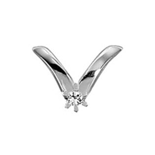 CHERI-VEDHÆNG 14 KARAT MED 0,03CT