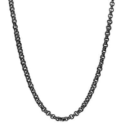 Pandora Rhodineret Sølv Halskæde 590402-80