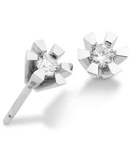 ETERNITY 14KT HV. ØRESTIK 2X0,15CT WSI