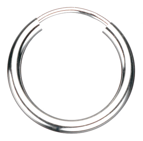 CREOLER 2 X 15 MM. SØLV