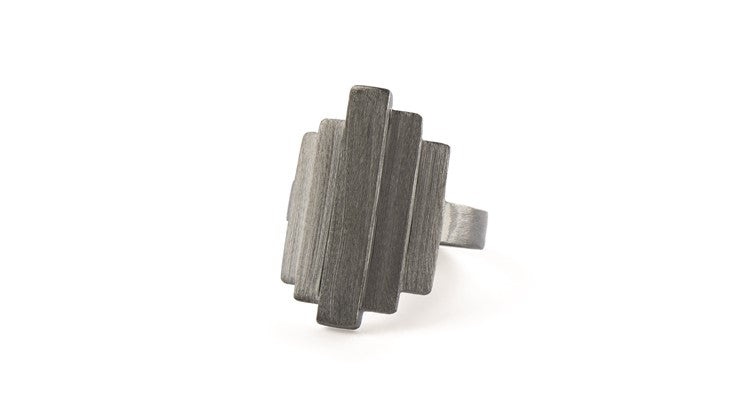 Brick Sterling Sølv Ring fra Pernille Corydon R-490-RUT