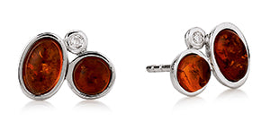 SØLV ØRESTIK M.2X0,015CT W.PI +RAV