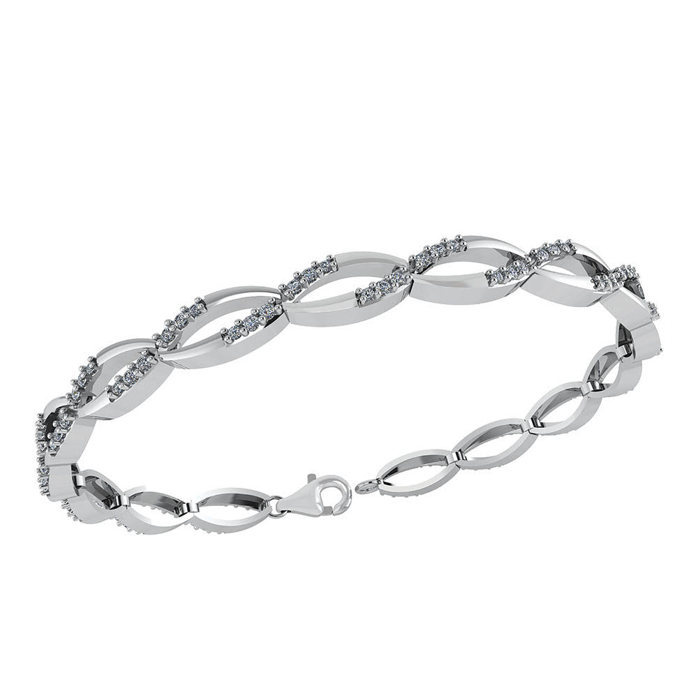 SØLV ARMBÅND M.108 LED ZIR