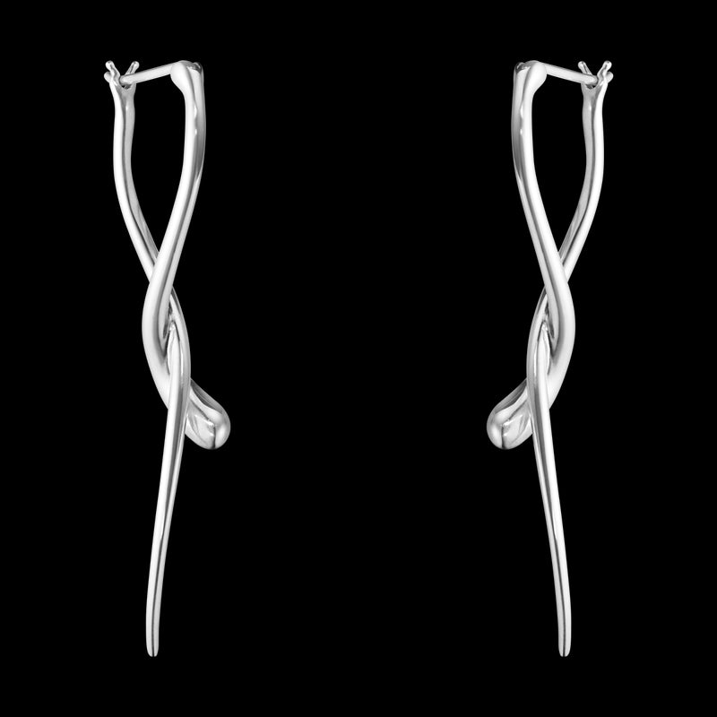 G.J.SØLV ØREPYNT MERCY LANG