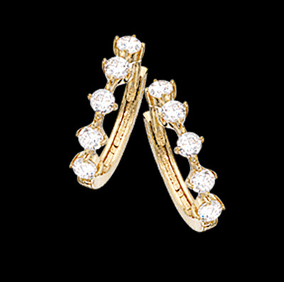 CREOLER 1,4 X 14 MM. SYN.ZIR. 8 KT.