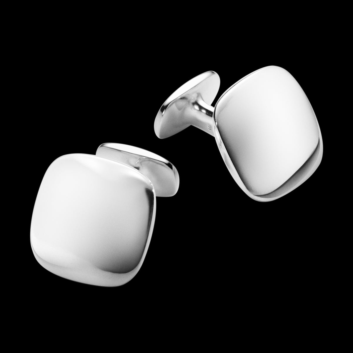 G.J.SØLV MANCHETKNAP FIRKANT