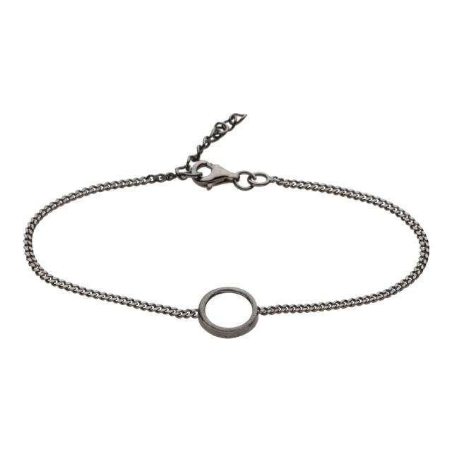 Nordahl Andersen Sortrhodineret Sølv Armbånd 844304