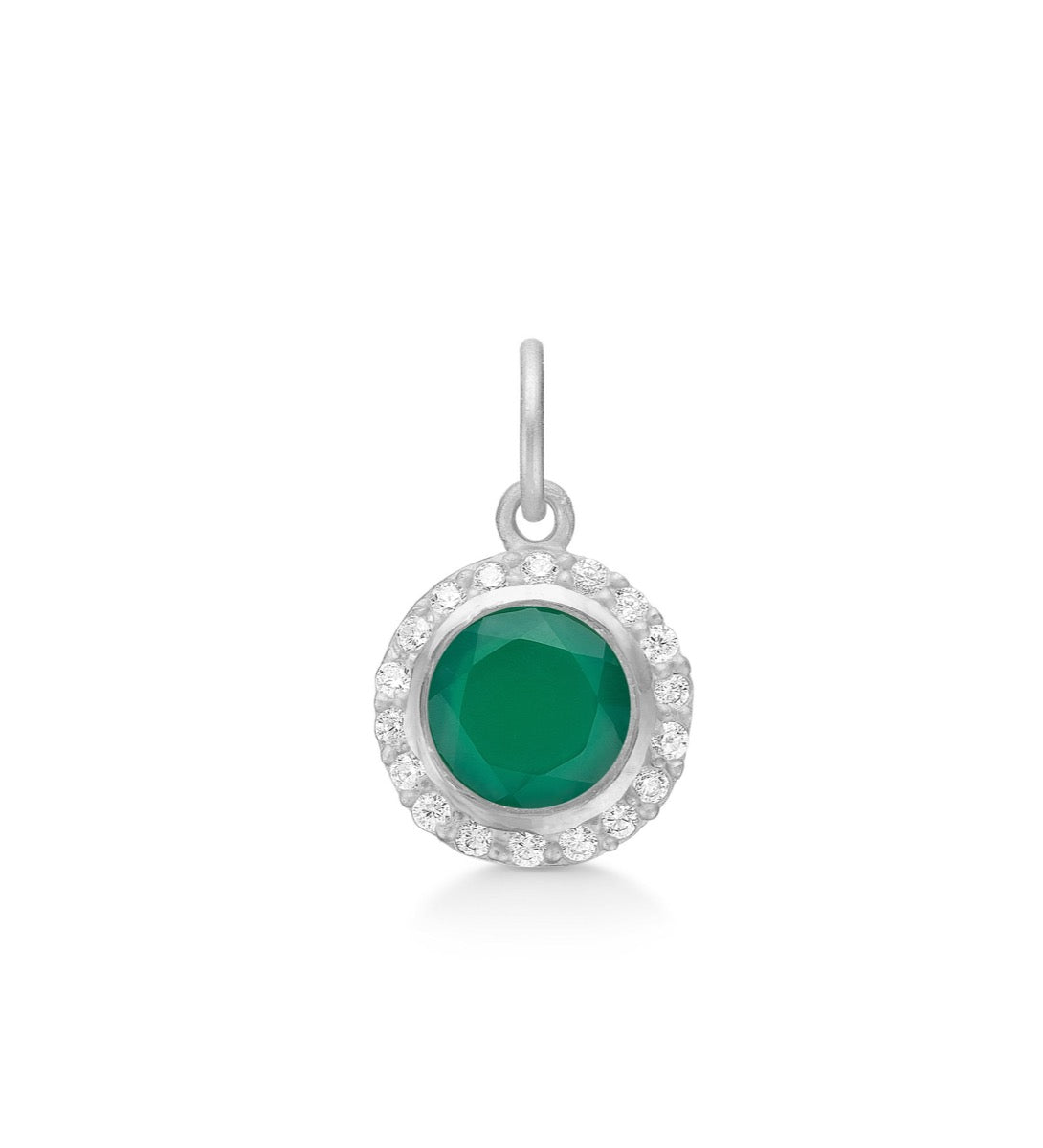 DAISY VEDH. SØLV GREEN ONYX