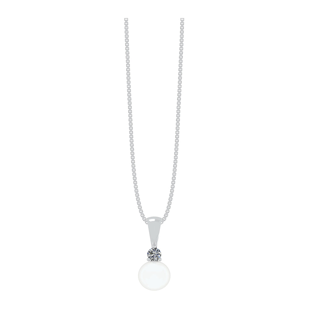 SØLV VEDHÆNG M.ZIRC/FVP