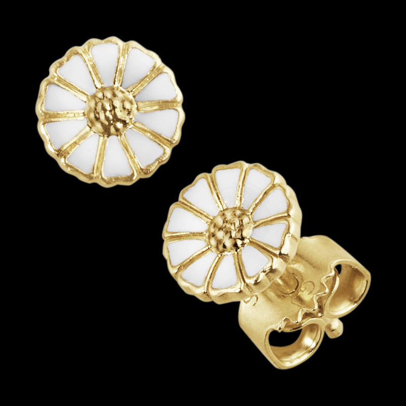 G.J.SØLV/FG ØRERING DAISY HVID