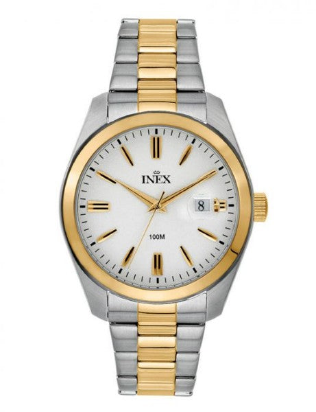 INEX HERRE BICOLOR M LÆNKE 10ATM DATO