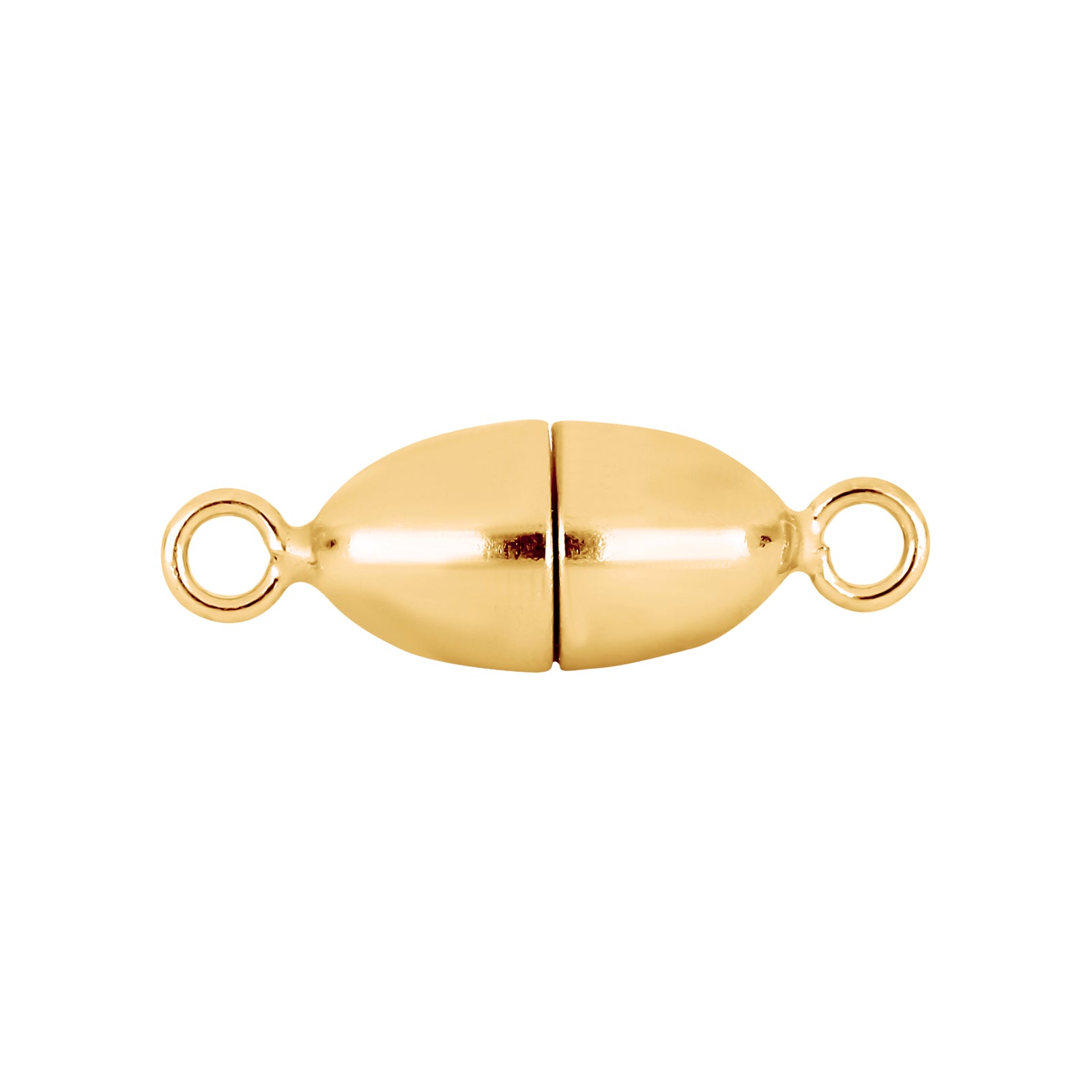 Siersbøl Magnetlås Forgyldt Sølv Ø6mm 60170055900