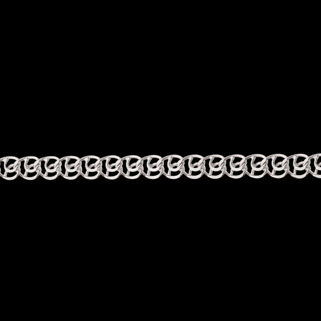 Rhodineret Sølv Armbånd fra Scrouples 611032