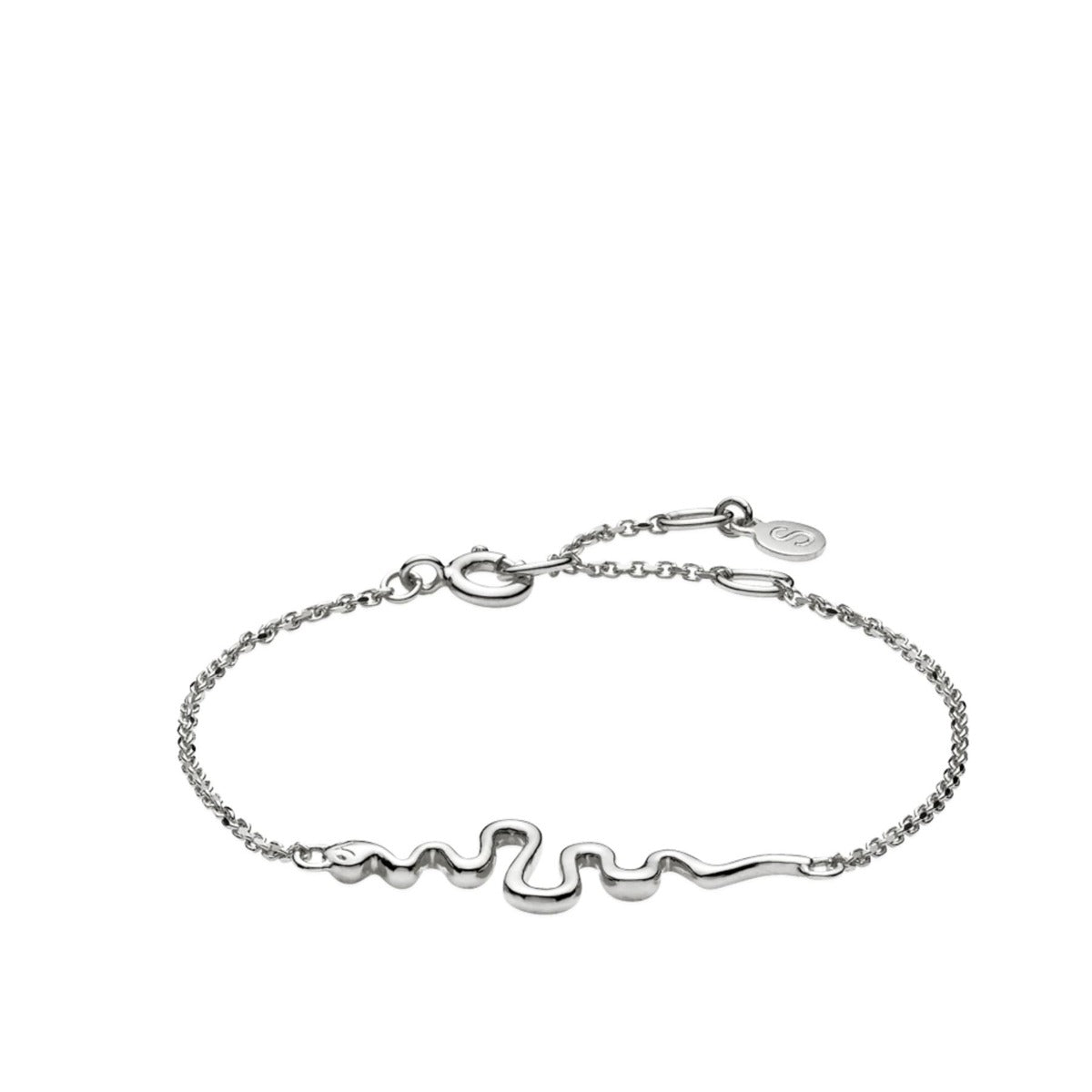 Sistie Young One Snake Armbånd i Sterling Sølv Z3031SWS