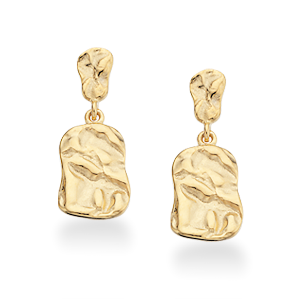 ØREPYNT STRUKTUR SØLV FG.