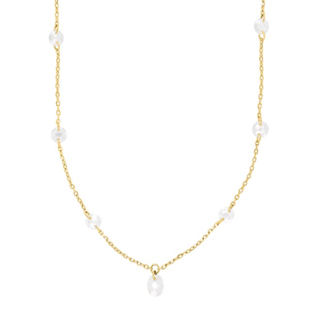 SØLV HALSKÆDE IDUNANOR 42+3CM