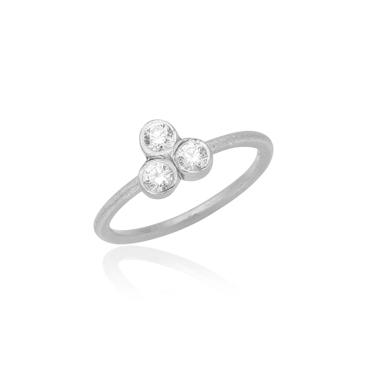 Frk. Lisberg Anna Sterling Sølv Ring 5380-925