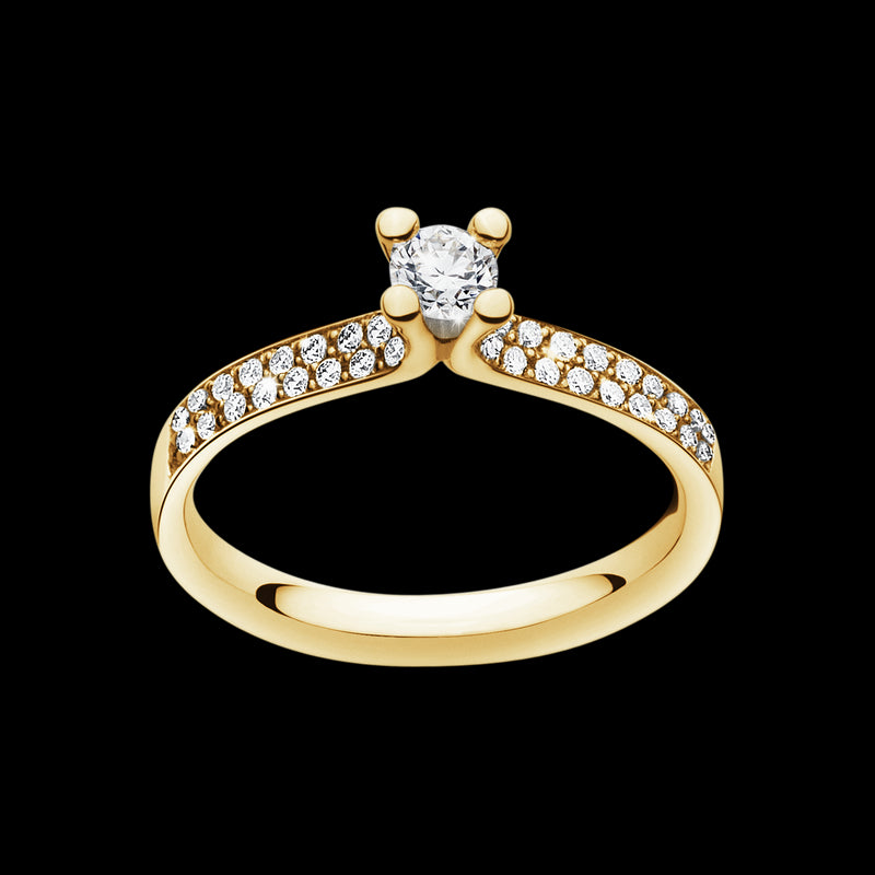 MAGIC SOLITAIRE RING DIAMANT 0,33