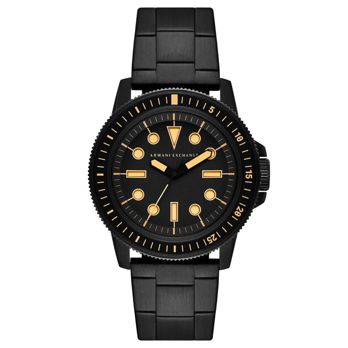 ARMANI UR HR SORT LÆNKE LEONARDO