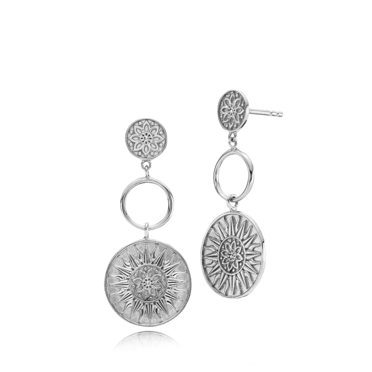 Izabel Camille Frida Øreringe i Sterling Sølv A1728SWS